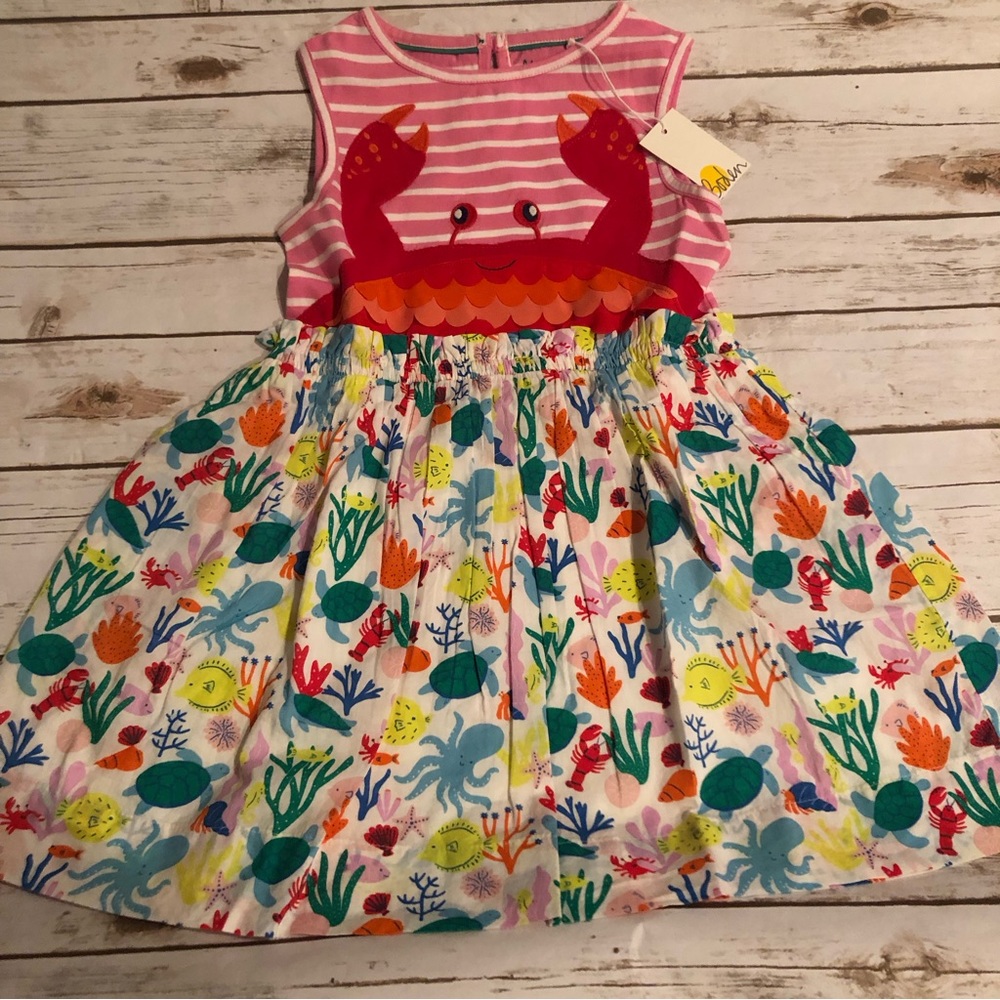 Mini Boden crab dress - Picture 1 of 4